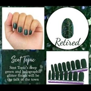 Color Street Scot Topic nail polish strips